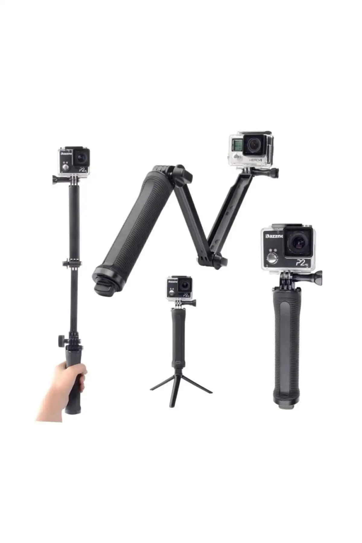 BUM Gopro ve Aksiyon Kamera 3 Yönlü Çok Fonksiyonlu Monopod Tripod İnceleme ve Kullanım Rehberi