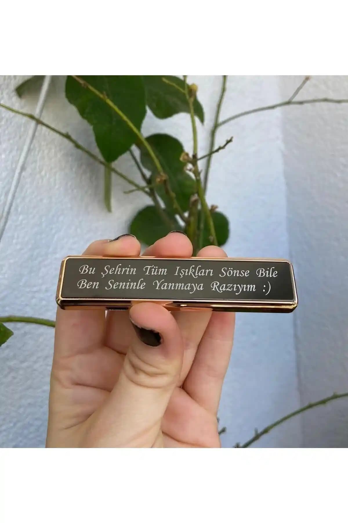 ZEFLAZER Kişiye Özel USB Şarjlı Çakmak ile Kendinize Özel Hediye Seçenekleri