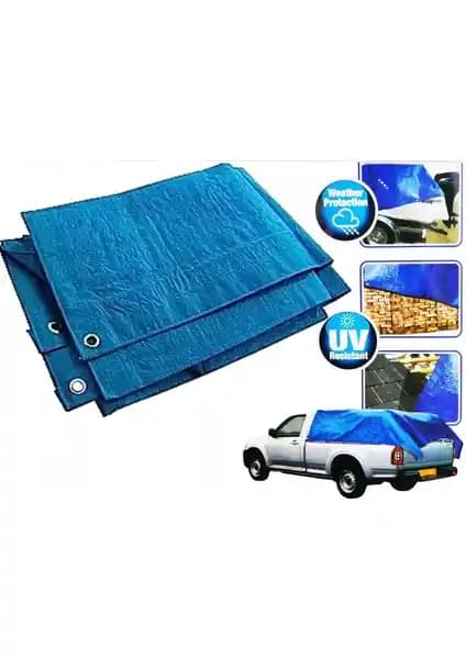 Abk Plastik Su Geçirmez PVC Branda 2x2 Metre Dayanıklı ve Çok Yönlü Kullanım İmkanı