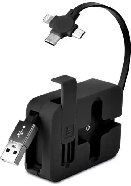 Çok Fonksiyonlu Sesengo Buffer Cep Tipi Telefon Tutuculu ve USB Şarj Kablosu