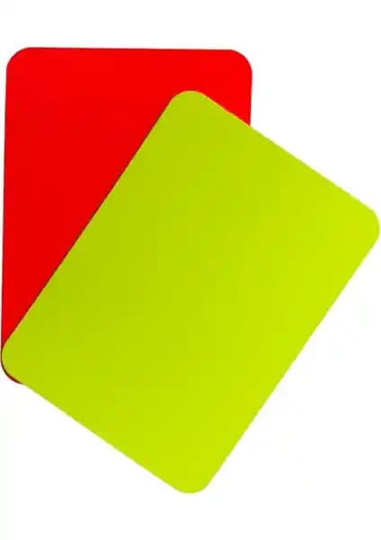 Hakemlikte Güvenilirlik ve Dayanıklılık İçin Premium Sarı Kırmızı Kart