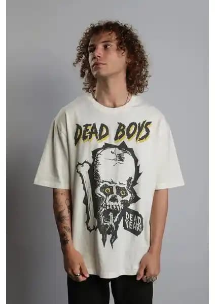 Overdrive Dead Boys Vintage Oversize T-Shirt ile Tarzınızı Yansıtmanın En Şık Yolu
