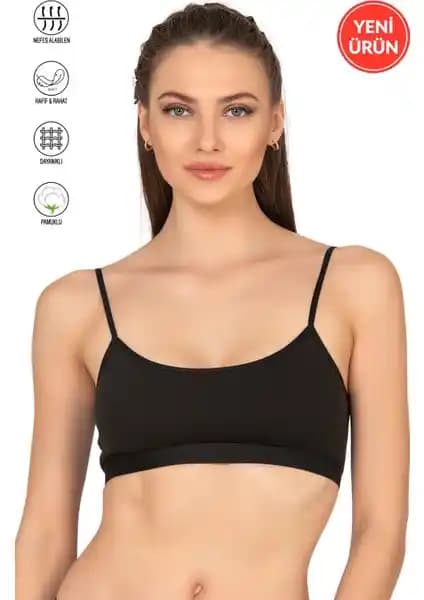 Özkan 27409 Kadın Pamuklu Likralı Sporcu Sütyeni: Konfor ve Fonksiyonellik Bir Arada