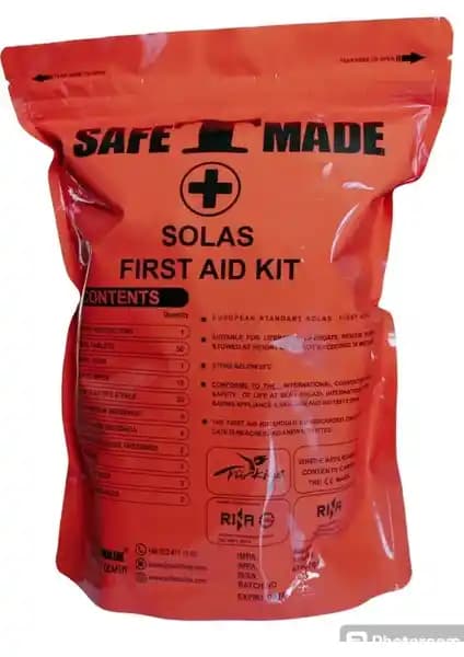Safetmade Solas Onaylı İlk Yardım Takımı ile Güvenliğiniz Artar ve Uzun Süreli Kullanım Sağlar