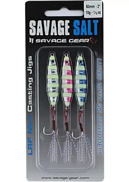 Savage Gear Psycho Sprat LRF Seti Türkiye Pazarı İçin Tasarlanmış Fosforlu Sahte Balıklar