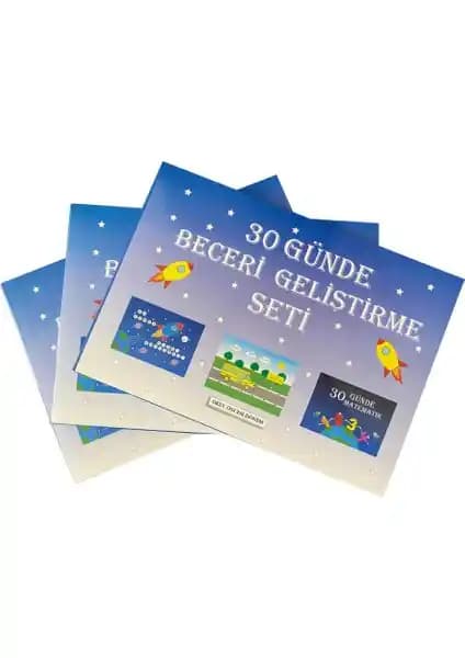 30 Günde Beceri Geliştirme Seti: Okul Öncesi Çocuklar İçin Çok Yönlü Eğitim Programı