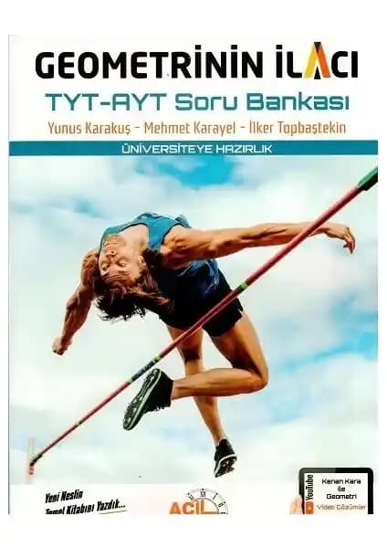 Acil Yayınları TYT AYT Geometrinin İlacı Soru Bankası Başarı İçin Güçlü Bir Kaynak