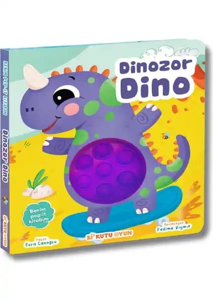 Çocuklar İçin Eğlenceli ve Öğretici Dinozor Temalı Pop-It Kitapları İncelemesi