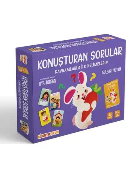 Çocuklar İçin Kavramlarla İlk Kelimelerim Seti: Eğitici ve Dayanıklı Kart Oyunu