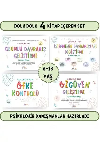 Çocukların Duygusal ve Sosyal Gelişimine Yönelik Kitap Seti: Özgüven ve Olumlu Davranışlar