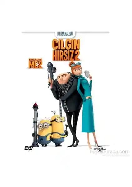 Despicable Me 2 Çılgın Hırsız 2 DVD: Renkli Animasyon ve Komedi Dolu Aile Filmi