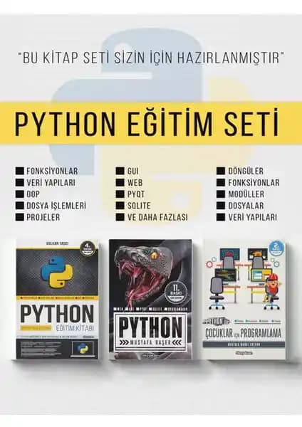 Dikeyeksen Python Eğitim Seti ile Temel ve İleri Seviye Programlama Öğrenimi