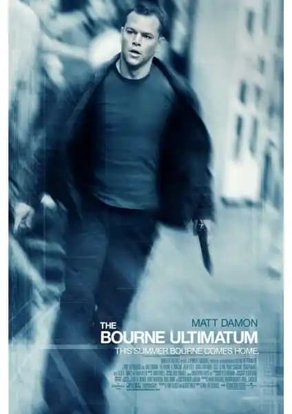 Fidelyo Tasarımın The Bourne Ultimatum Posterleri: Yüksek Kalite ve Estetik İçin Ideal Dekorasyon Seçeneği