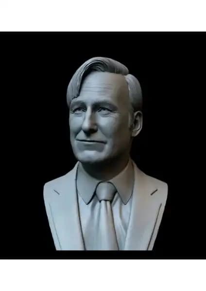 Hanart Breaking Bad Saul Goodman Büst Detaylı Koleksiyon Figürü 15 cm yükseklikte