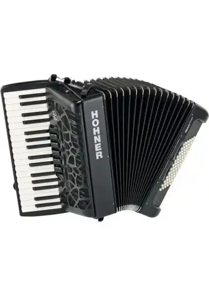 Hohner MyColor III 72 Akordiyon Night Jet Black: Çok Yönlü ve Şık Müzik Enstrümanı