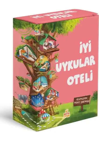 İyi Uykular Oteli Kitap ve Yapboz Seti Çocuklar İçin Eğlenceli ve Sakinleştirici Ürün