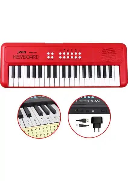Jwin CMK-1237 37 Tuşlu Elektronik Org Çocuklar İçin Eğlence ve Öğrenme Aracı