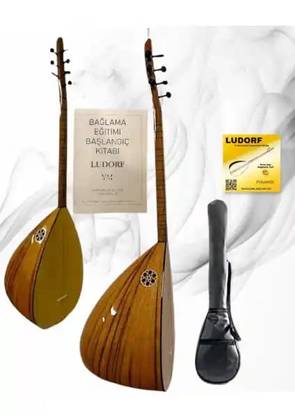 Ludorf Kısa Sap Saz Üst Seviye Çalışma Kitabı ve Aksesuarlarıyla Profesyonel Performans