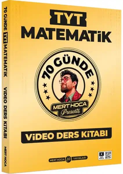 Mert Hoca Yayınları 2026 70 Günde TYT Matematik Video Ders Kitabı İncelemesi