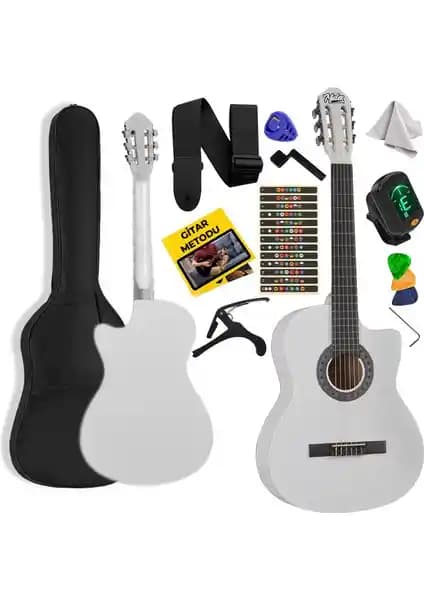 Midex CG-395WH Beyaz Klasik Gitar Detaylı İnceleme ve Özellikleri