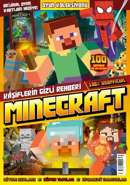 Minecraft Temalı Doğan Burda Dergisi: Güncel bilgiler ve eğlenceli içeriklerle dolu
