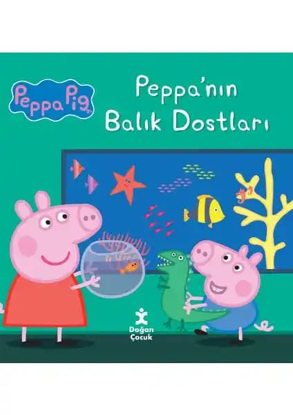 Peppa Pig ve Balık Dostları: Çocuklar İçin Eğitici ve Renkli Hikaye Kitabı