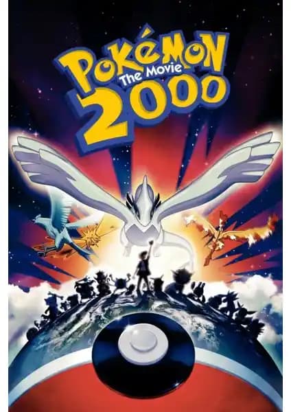 Pokemon The Movie 2000 Poster ile Evinize Renk ve Sanat Katın