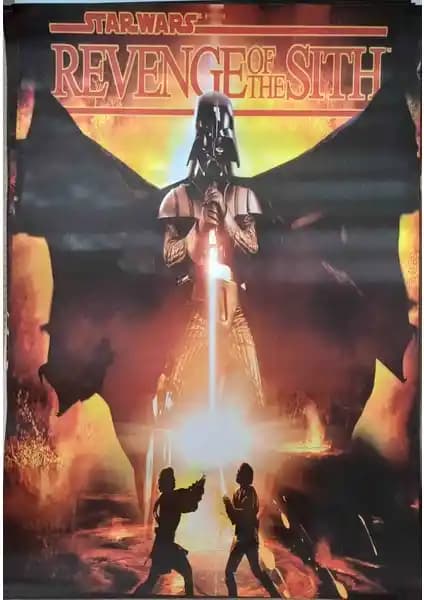 Star Wars Revenge Of The Sith Afişi – Yüksek Kaliteli Film Temalı Duvar Dekoru