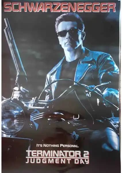 Terminator 3 Schwarzenegger Film Afişi 66×97 cm yüksek kaliteli ve koleksiyon değeri taşıyan ürün