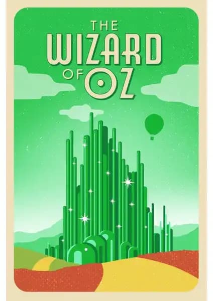 The Wizard Of Oz 1939 Posterleri - Modern ve Dayanıklı Duvar Dekoru Seçenekleri