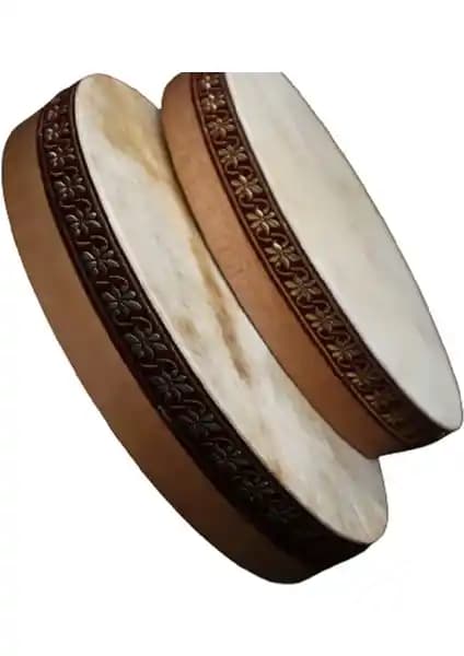 Treydap Bendir 40cm Deri Ceviz Kasnak Def Geleneksel ve Modern Ses Deneyimi