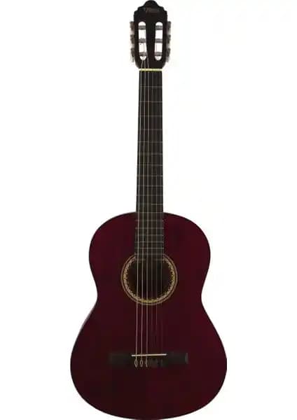 Valencia VC204TWR Bordo Klasik Gitar: Estetik ve Ses Kalitesinde Profesyonel Seçenek
