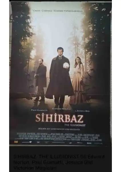 Victoria Dönemi Büyücülük Sanatını Yansıtan Eşsiz Poster - Dekoratif ve Tarihsel Tasarım