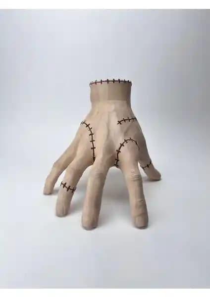 Wednesday El Hand Şey Biblo Büst 3D Baskı Kişiye Özel Dekoratif Figür