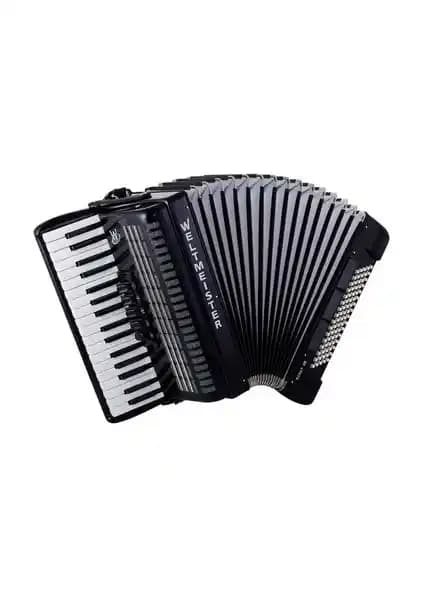 Weltmeister Akordiyon 34/80/III/5/3 Siyah Profesyonel Müzik Enstrümanı Özellikleri
