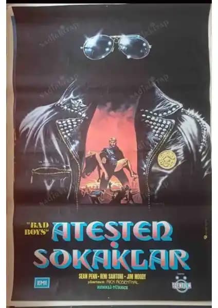 Xlengo Bad Boys Ateşten Sokaklar Afişi 70x100 cm yüksek kaliteli film dekoru