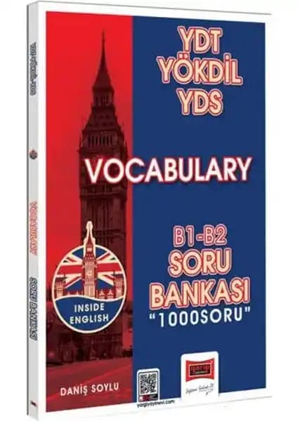 YDT YÖKDİL YDS Vocabulary Kelime Bankası 2024 Baskısı Öğrencilere Geniş Kelime Yelpazesi Sunar