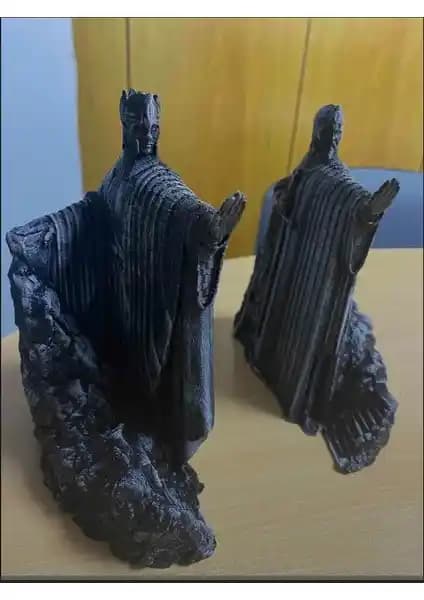 Yüzüklerin Efendisi Argonath 3D Figür Yüzük Takımı Estetik ve Fonksiyonel Dekoratif Parça