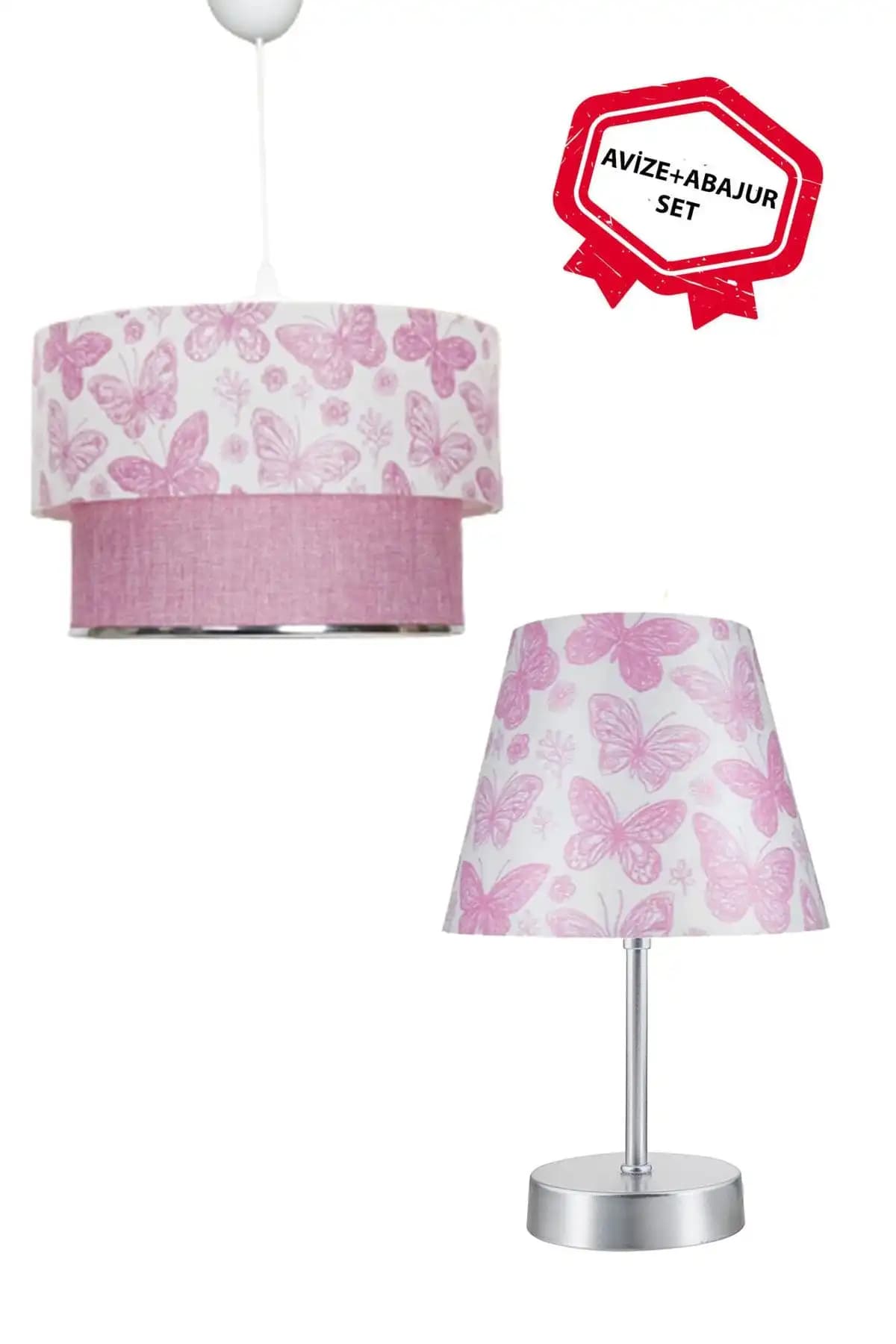 Çocuk Odası Aydınlatma Karşılaştırması: BBY HOME & DESIGN Avize ile Genel Markalar Abajur 1