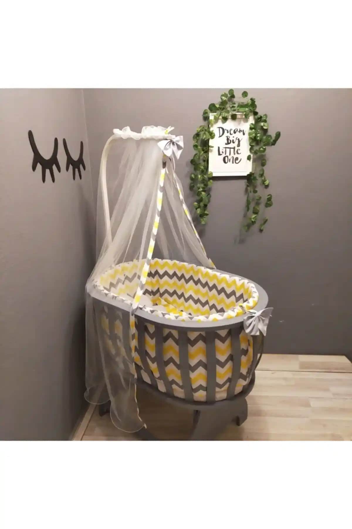 Cordelieu Bebek Sepet Beşik Uyku Seti: Modern ve Konforlu Bebek Odası Dekorasyonu