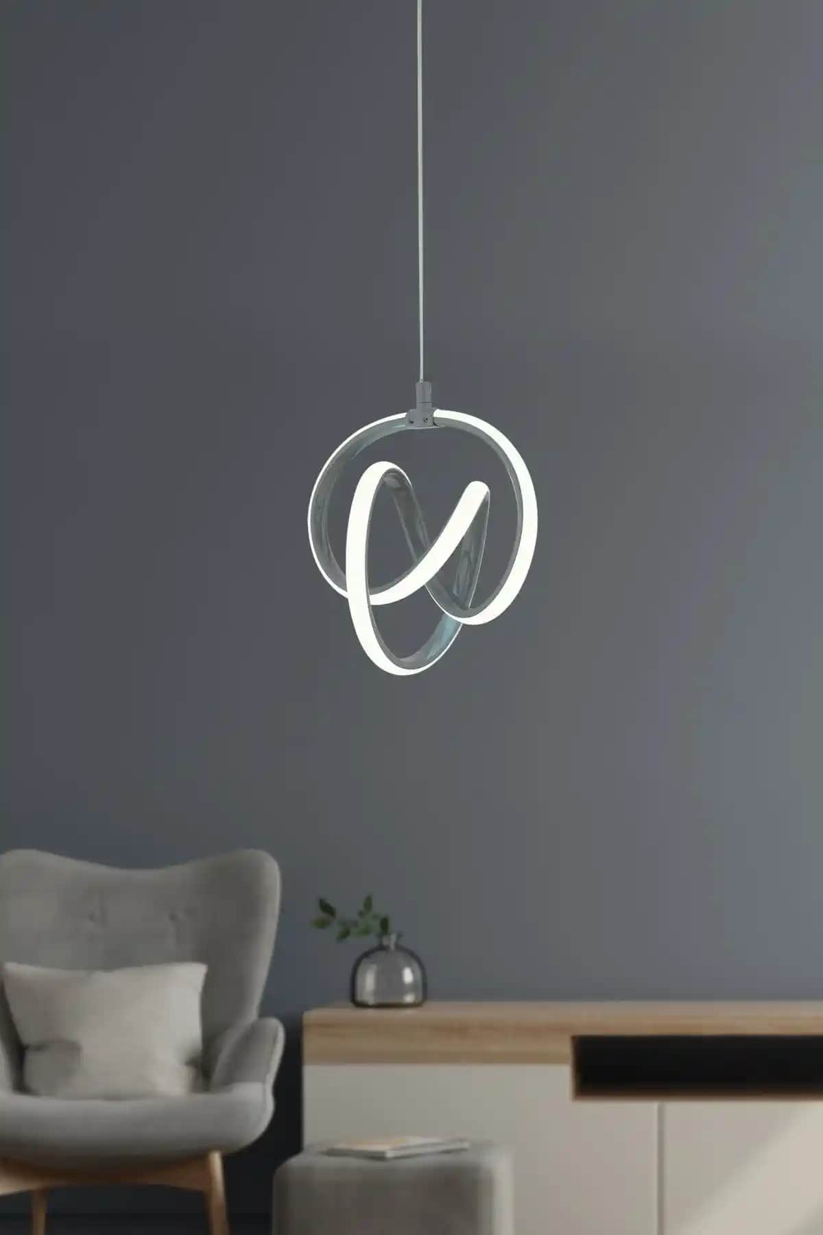 Dekorluna Venita Modern Sarkıt Avize Karşılaştırması: Füme ve Krom Seçenekleri