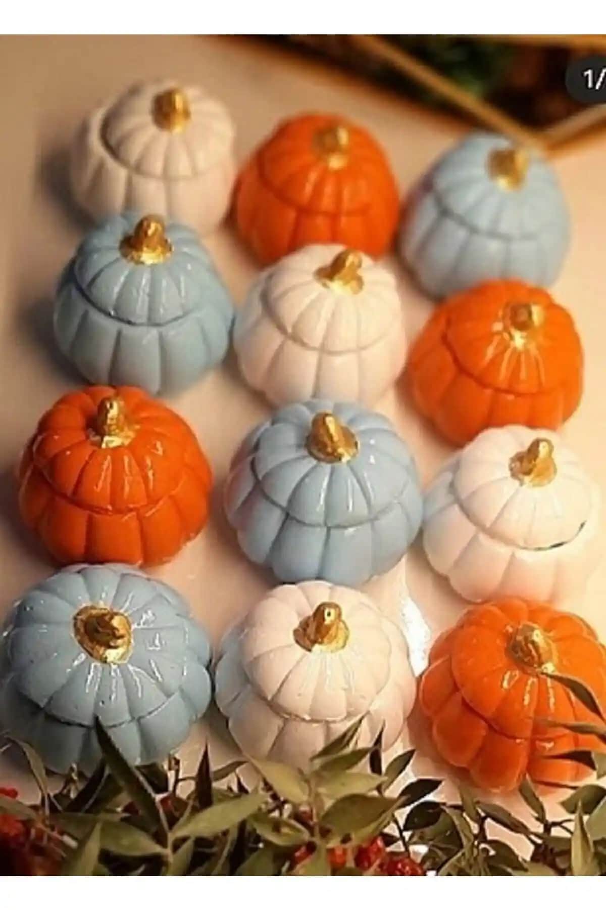 El Yapımı Mini Kabak Tasarımlı Lokumluk ve Sunumluklar: Estetik ve Fonksiyonellik