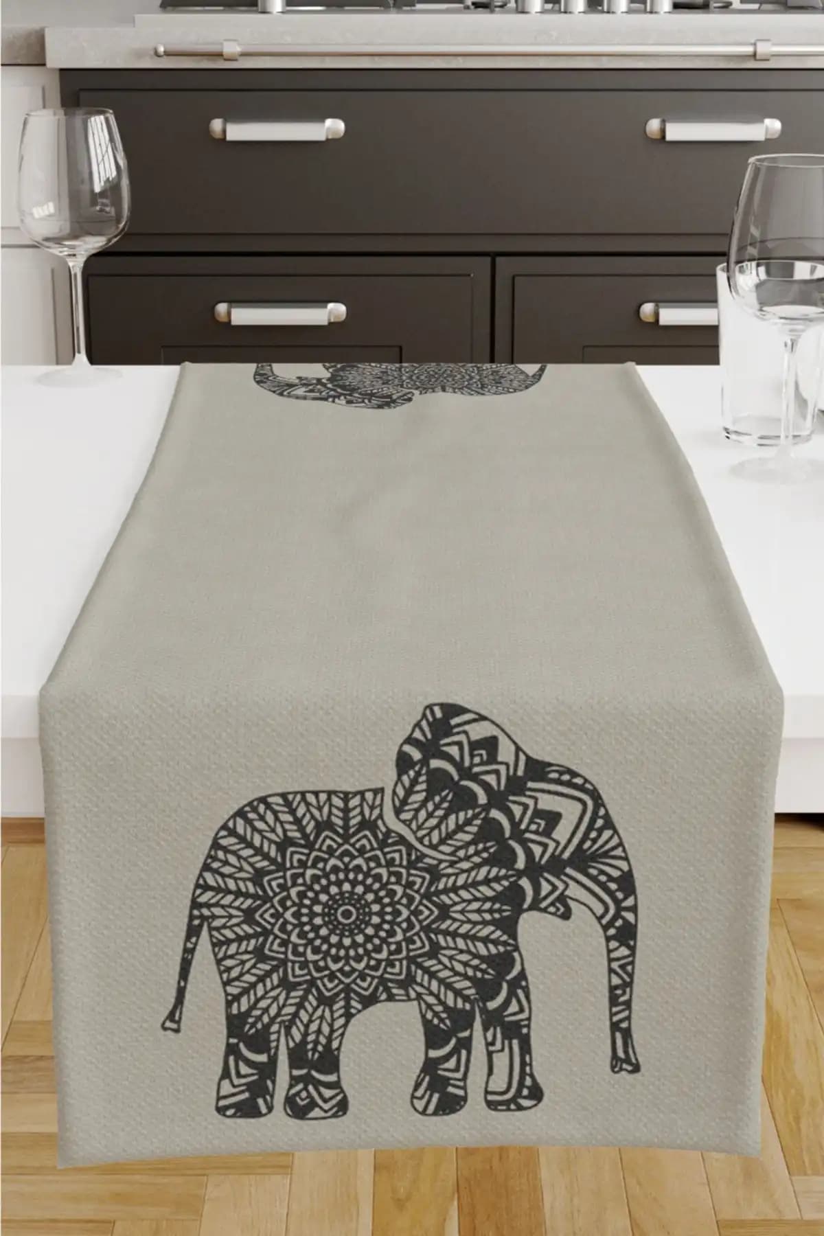 Filamente Dijital Baskılı Runner 140x40 Cm Modern ve Dayanıklı Dekorasyon Parçası