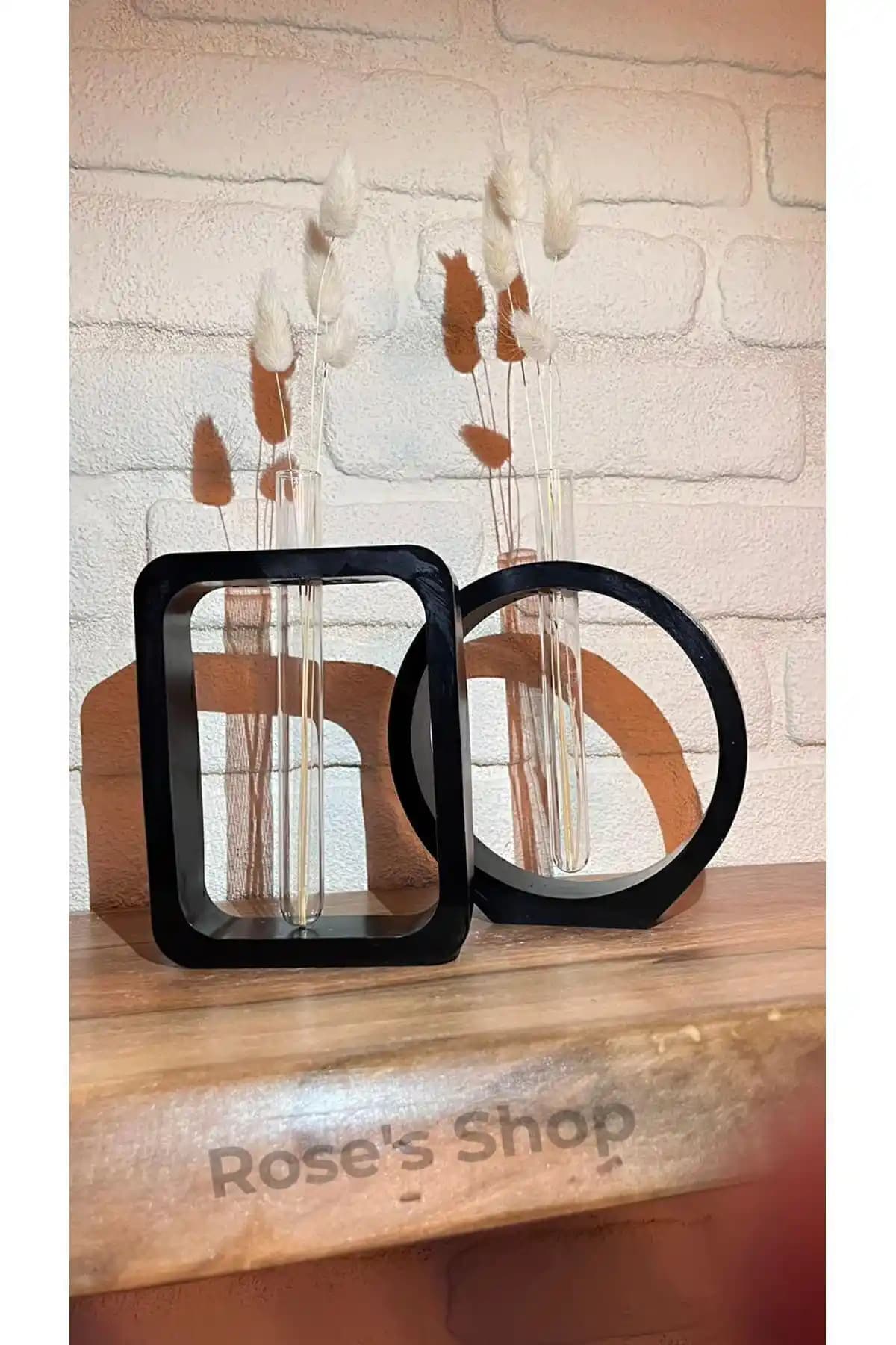 Genel Markalar VAZO 2'li Set: Modern ve Dayanıklı Beton Vazo Dekorasyonu