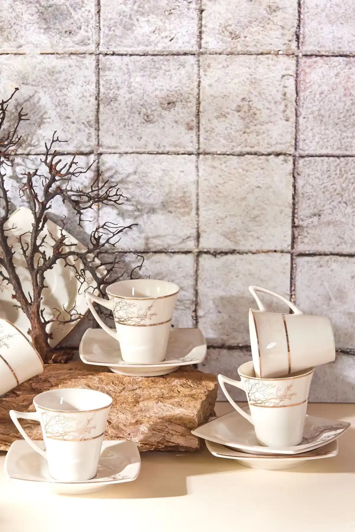 2025'te Kahve Keyfinizi Değiştirecek Karaca Autumn 6 Kişilik Fincan Takımı