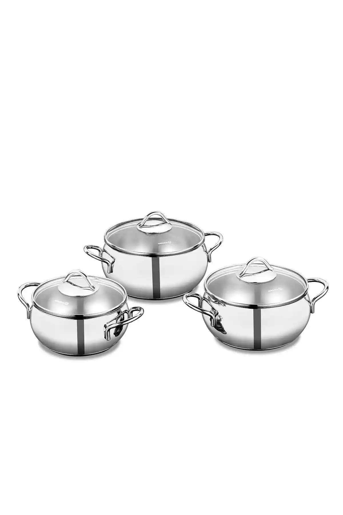 Korkmaz A1801 Tombik Jr. 6 Parça Tencere Seti ile Dayanıklı ve Şık Mutfak Çözümleri