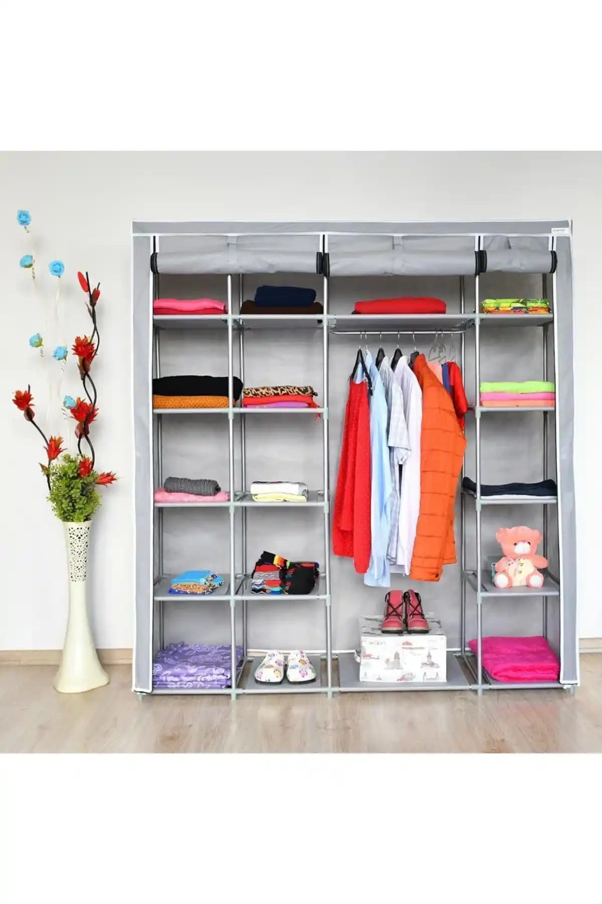 Prado Stark Xtra Çift Yandan Raflı Çelik Profilli Bez Dolap Özellikleri ve Kullanım Alanları