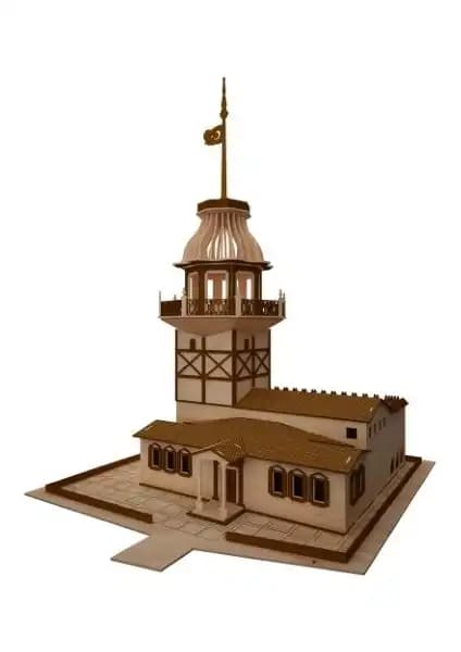 3D Ahşap Kız Kulesi Puzzle Seti Detaylı İnceleme ve Kullanıcı Yorumları