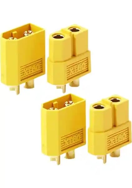 AMASS XT60 Konnektör: Güçlü ve Güvenilir Bağlantı Çözümü Elektrikli Uygulamalarda