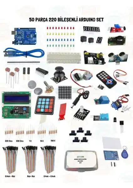 Arduino Başlangıç Seti ile Elektronik ve Programlama Projelerinizi Geliştirin